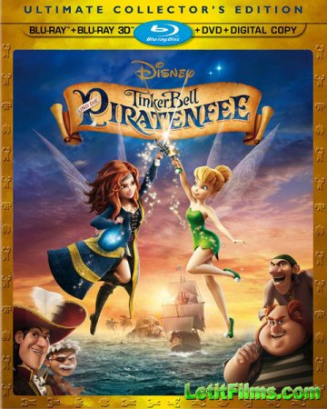 Скачать мультфильм Феи: Загадка пиратского острова / The Pirate Fairy (2014)