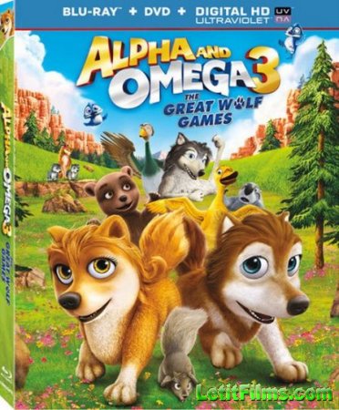 Скачать мультфильм Альфа и Омега 3: Большие волчьи игры / Alpha and Omega 3: The Great Wolf Games (2014)
