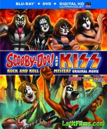 Скачать мультфильм Скуби-Ду и KISS: Тайна рок-н-ролла / Scooby-Doo! And Kiss: Rock and Roll Mystery (2015)