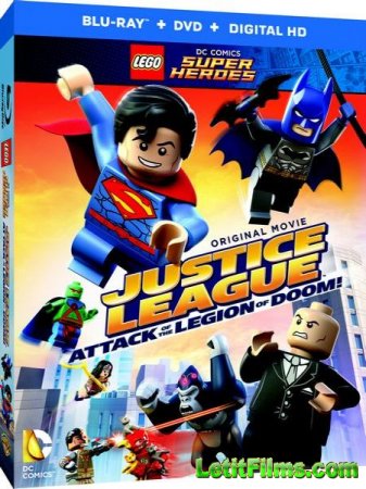 Скачать мультфильм LEGO супергерои DC: Лига справедливости против легиона смерти (2015)