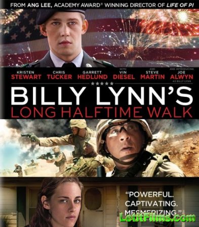 Скачать фильм Долгая прогулка Билли Линна в перерыве футбольного матча / Billy Lynn's Long Halftime Walk (2016)